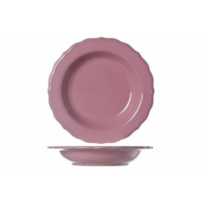 Juliet Pink Assiette Creuse Bril.d23cm   Cosy & Trendy