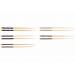 Chopsticks Zwart 22.5cm Set 5 Paar  