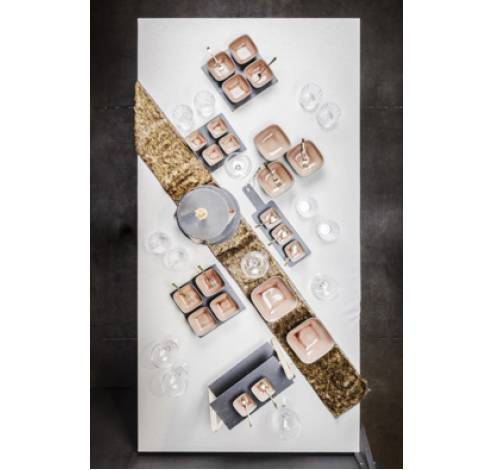 Tray En Ardoise Rectangle 42x12xh1cm   Cosy & Trendy