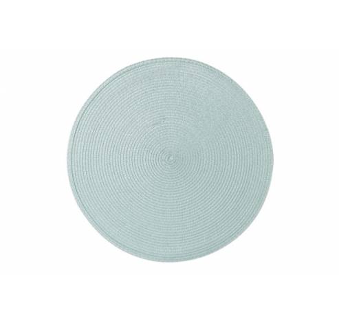 Placemat Rond Cyaan D36cm   Cosy & Trendy