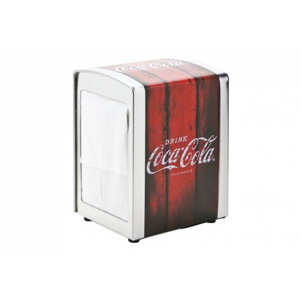 Retro Coca Cola Servethouder 10.1x9.8x 14.1cm Metaal 