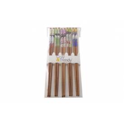 CHOPSTICKS GEISHA 22.5CM SET 5 PAAR 