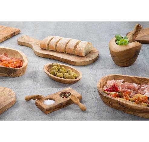 Planche A Pizza 52-30cm Bois D'olivier   Cosy & Trendy