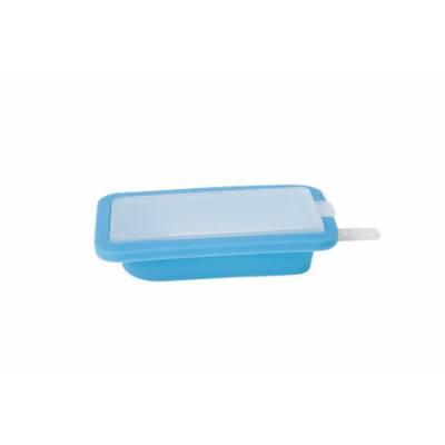 Ijslolly-vorm 11.5x6.3x2.6cm Blauw Silicone  Cosy & Trendy