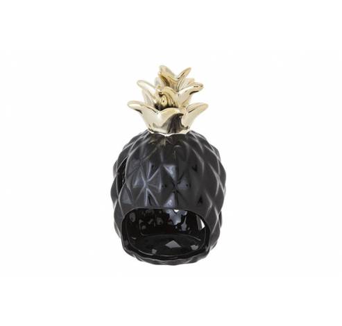 Pineapple Black Kaarshouder D8.5xh14.7 Cm  Cosy & Trendy