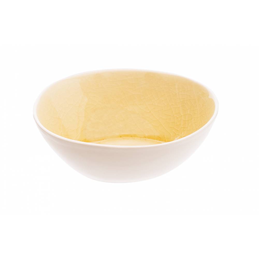 Cosy & Trendy Bowls Spirit Mustard Schaaltje 8.5x10.5xh4cm