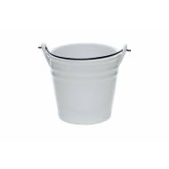 Bucket White Mini Seau D8.5x8.5cm 25cl  