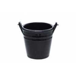 Cosy & Trendy Bucket Black Mini Emmer D10.3xh9.7cm 40c  