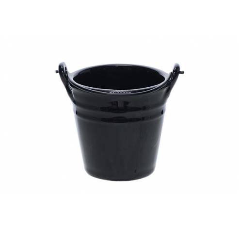 Bucket Black Mini Seau D8.5x85.5cm 25cl   Cosy & Trendy