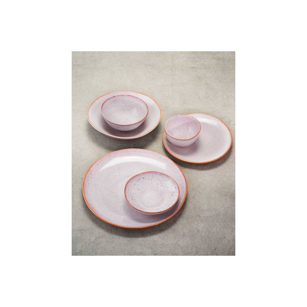 Cosy & Trendy Platte borden Koi Plat Bord Roze D29,5cm 3602/og-d6070