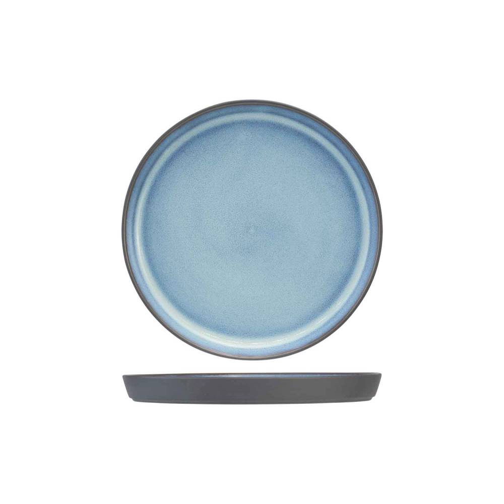 Cosy & Trendy Platte borden Baikal Blue Plat Bord D15,5cm