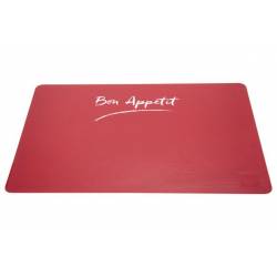 Cosy & Trendy Placemat Rood Transparant 43.5x28.5cm  