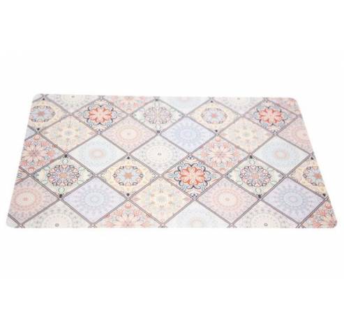 Placemat Mozaiek Rood 43.5x28.5cm   Cosy & Trendy