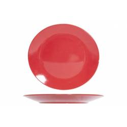Serena Red Dessertbord D20cm - Glanzend Rood 