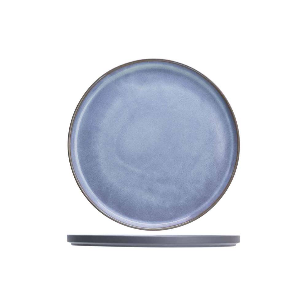 Cosy & Trendy Platte borden Baikal Blue Plat Bord D27,5cm