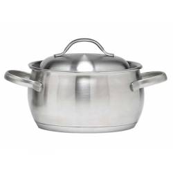 Thymo Kookpot D18cm-h15cm 18-10 Body 0.6 - Base 5.7mm Lid 1 - Alle Vuren 