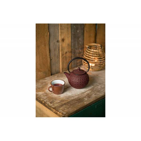 Cosy & Trendy Sakai Theepot Rood 1l Gietijzer Incl. Filter