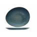 Aicha Blue Dessertbord 19,5x16,5cm Ovaal 