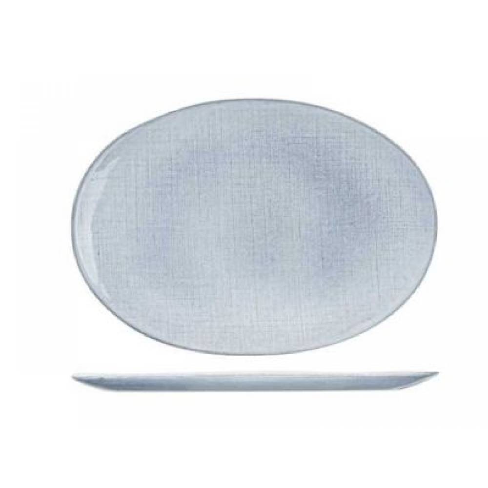 Cosy & Trendy Platte borden Sajet Grey Plat Bord 29,5x21cm