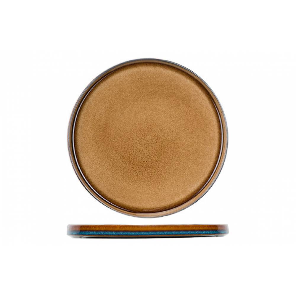 Cosy & Trendy Platte borden Quintana Amber Plat Bord D27,5cm