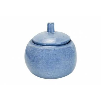 Sajet Blue Suikerpot 25cl D9xh6.7-10cm   Cosy & Trendy