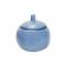 Sajet Blue Suikerpot 25cl D9xh6.7-10cm  