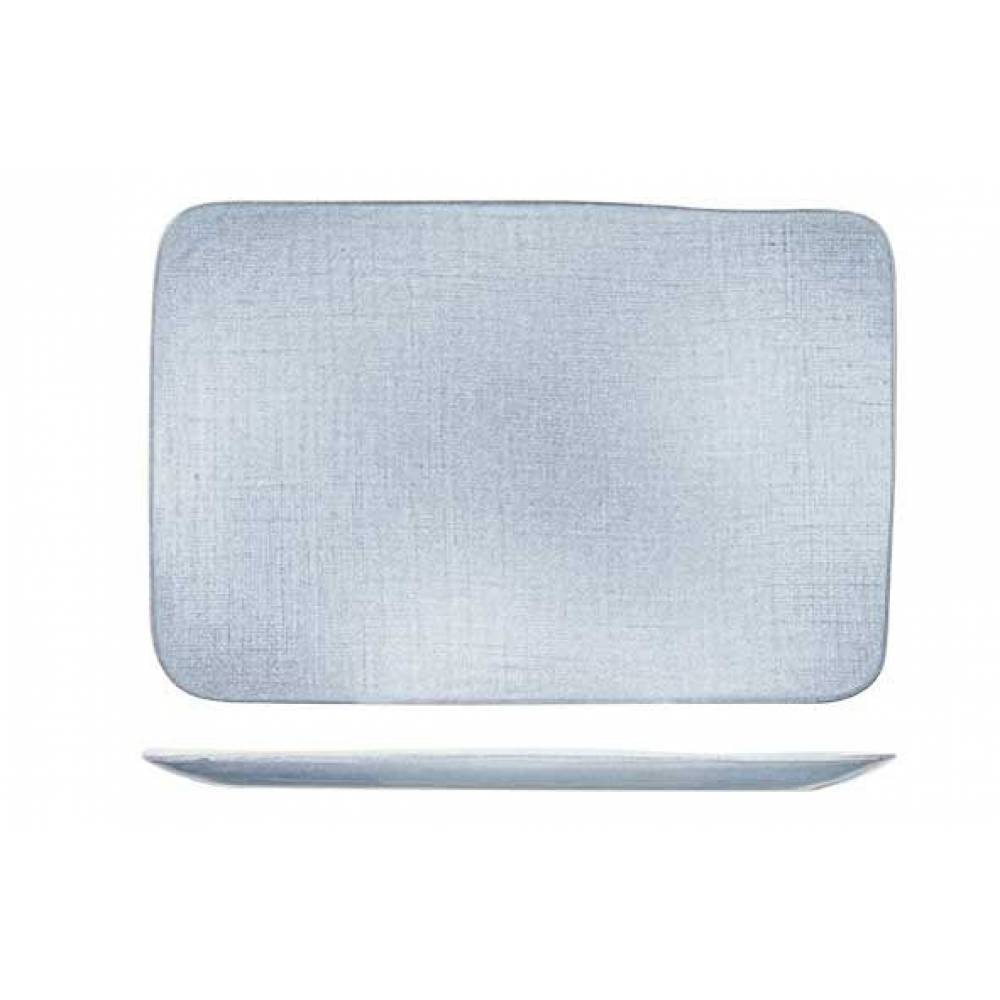 Cosy & Trendy Platte borden Sajet Grey Plat Bord 29,8x20,3cm Rechthoek