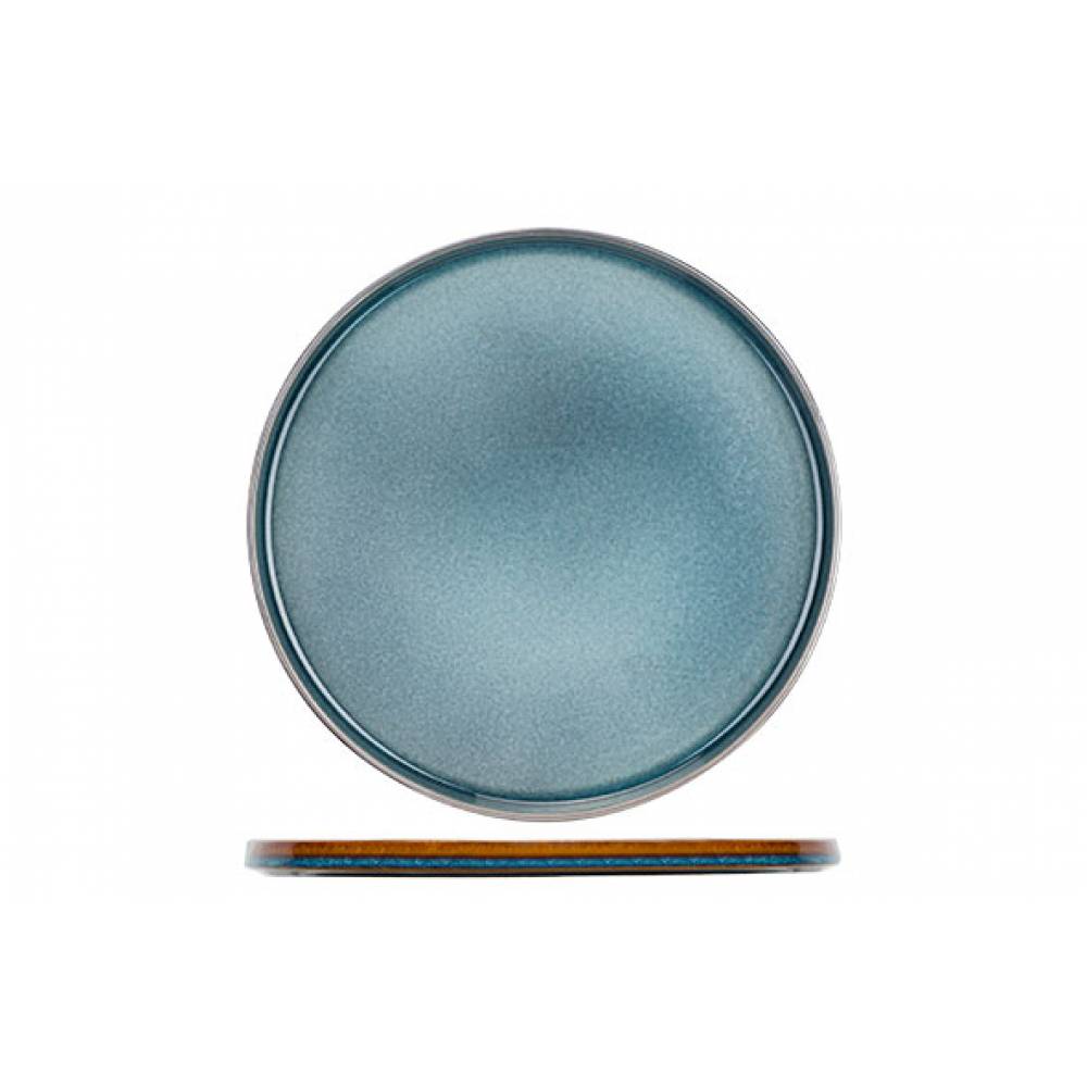 Cosy & Trendy Platte borden Quintana Blue Plat Bord D32,5cm