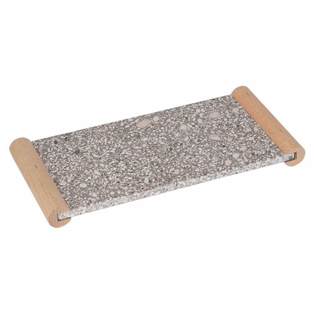 Cosy & Trendy Serveerschalen en-borden Medical Stone Tray Handles In Hout 27.2x 13cm - Rechthoek
