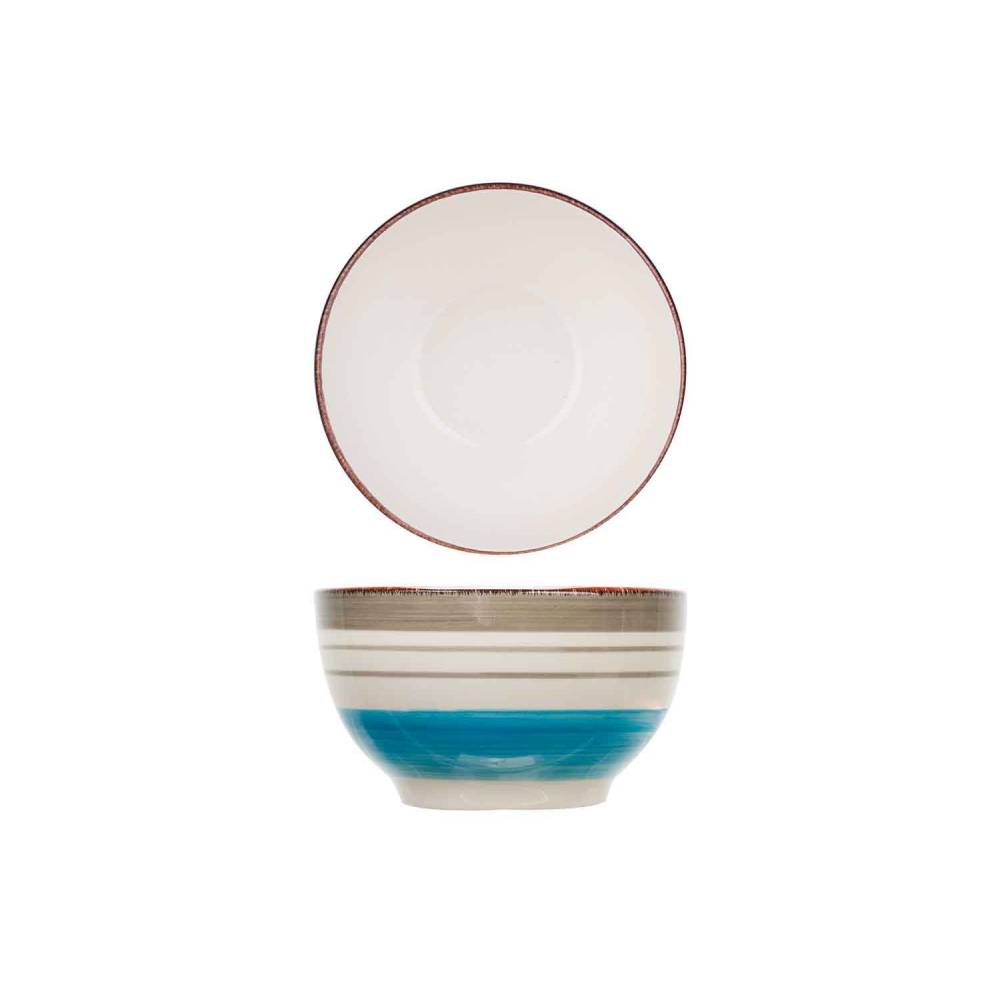 Cosy & Trendy Bowls Larissa Blue Ontbijtbol D14xh8,3cm