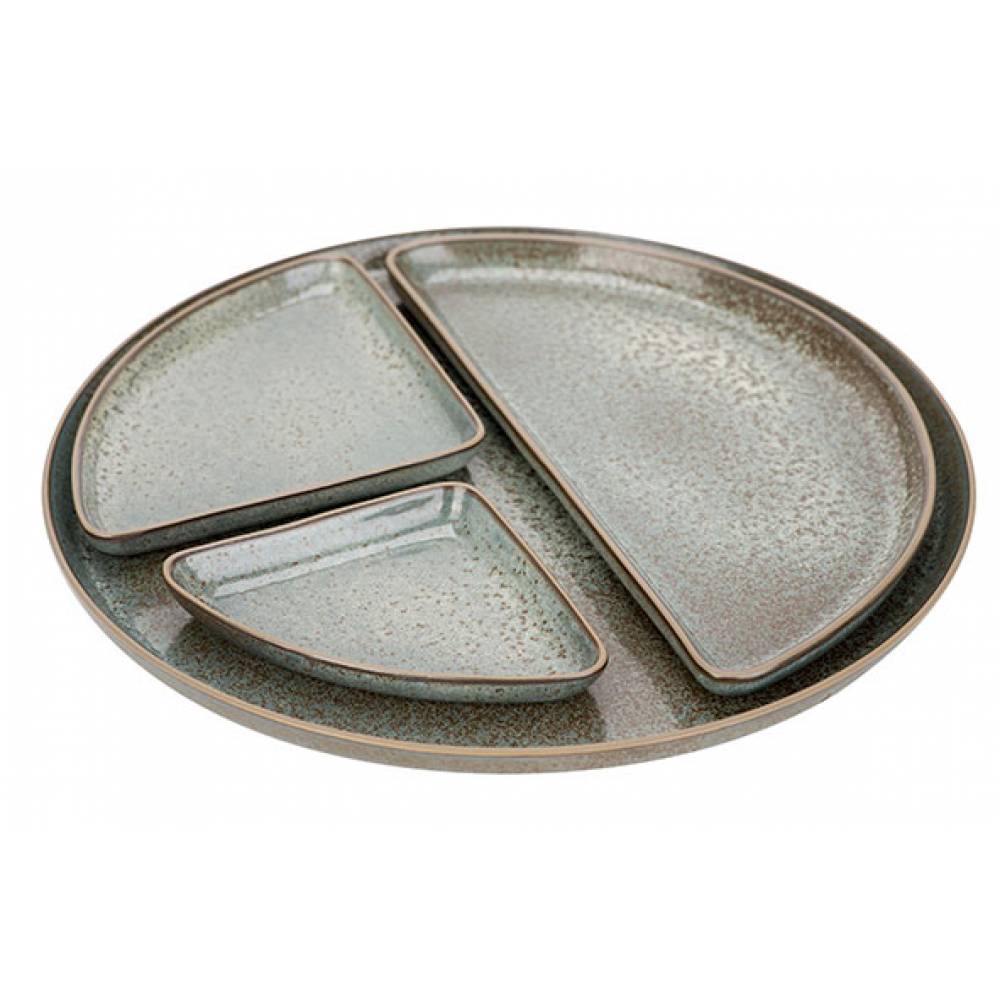 Cosy & Trendy Platte borden Bento-concept Plat Bord D34,5xh1,9cm
