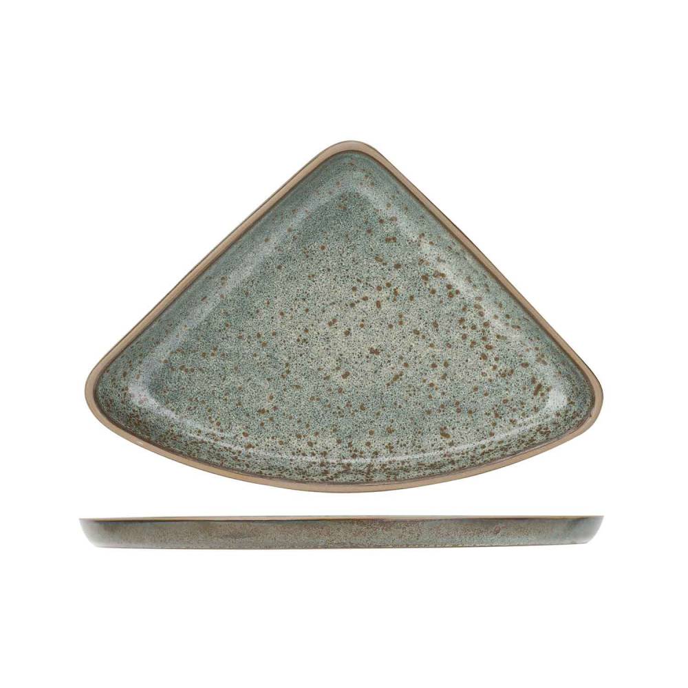 Cosy & Trendy Platte borden Bento-concept Mini-bordje 16,5x11xh1,9cm Driehoekig