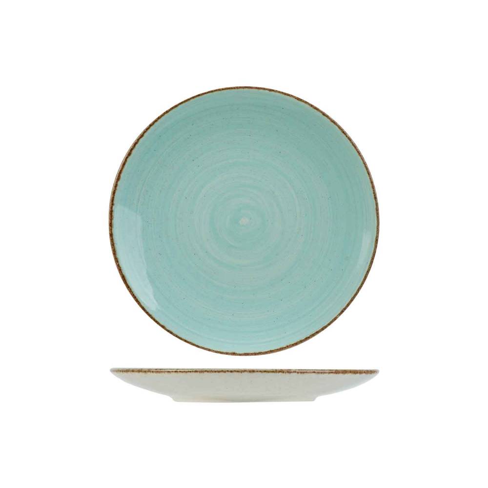 Cosy & Trendy Platte borden Granite Blue Plat Bord D27cm