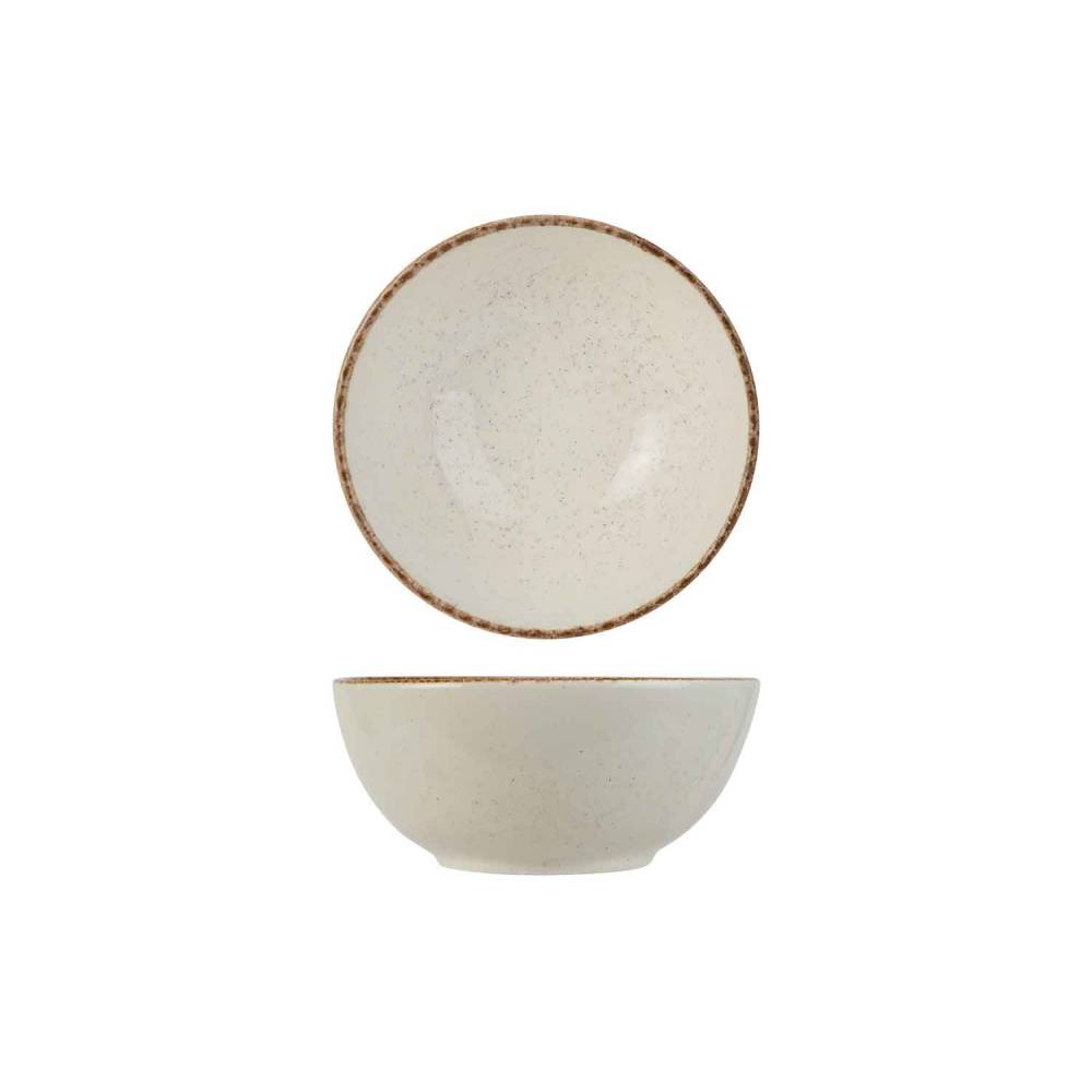 Cosy & Trendy Serveerkommen Granite Ivory Bowl D14,5xh6,5cm