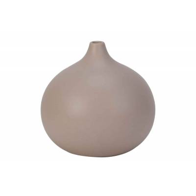 Goccia Taupe Vase D14xh13,5cm Sphere  
