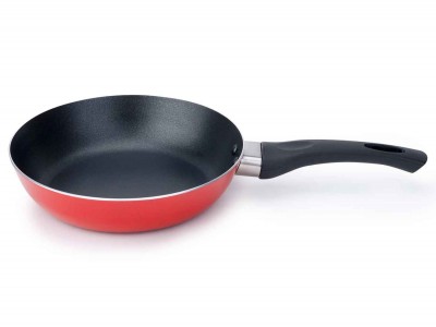 Braadpan Rood Non-stick Inductie D20cm 