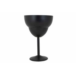 Black Margaritaglas 50cl D11,5xh18cm Black Outside-mat Inox Inside 