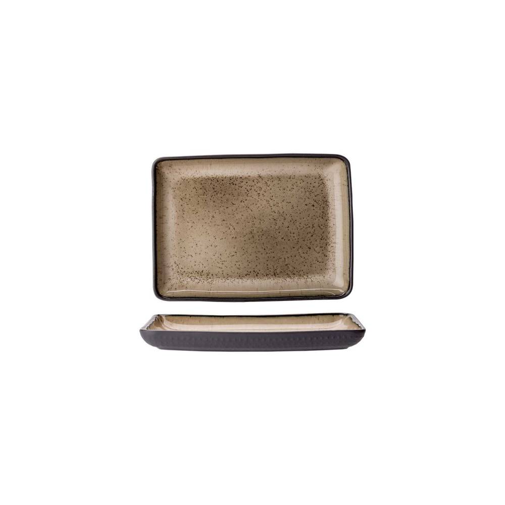 Cosy & Trendy Platte borden Toluca Amber Bord 16,5x22,5cm