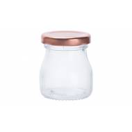 Bokaal Glas Koper Schroefdeksel D4,8x5,7 50ml 