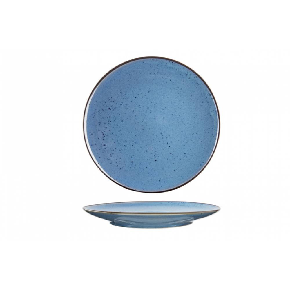 Cosy & Trendy Platte borden Corfu Blue Plat Bord D26,3cm