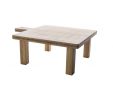 Mini Table En Bambou 35x30xh14cm 