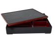 Asian Bento Box Zwart-rood 30x24.5x6cm Abs