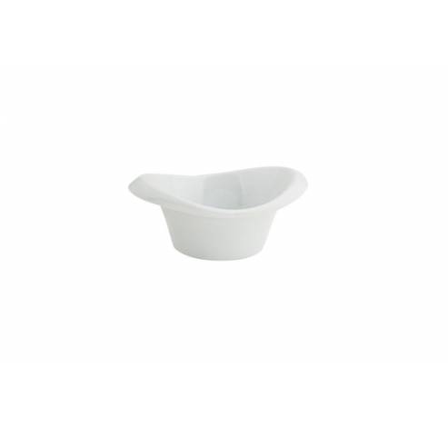 Pot Apero Blanc 9,5x6,8xh4cm Ovale   Cosy & Trendy