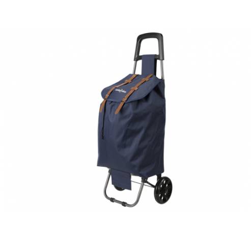 Smart Blauw Shopping Trolley 40lmax 25kg Painted Steel-polyester Bag  Cosy & Trendy