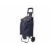 Smart Blauw Shopping Trolley 40lmax 25kg Painted Steel-polyester Bag 