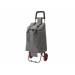 Smart Grijs Shopping Trolley 40l Max25kg Painted Steel-polyester Bag 