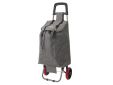 Smart Grijs Shopping Trolley 40l Max25kg Painted Steel-polyester Bag