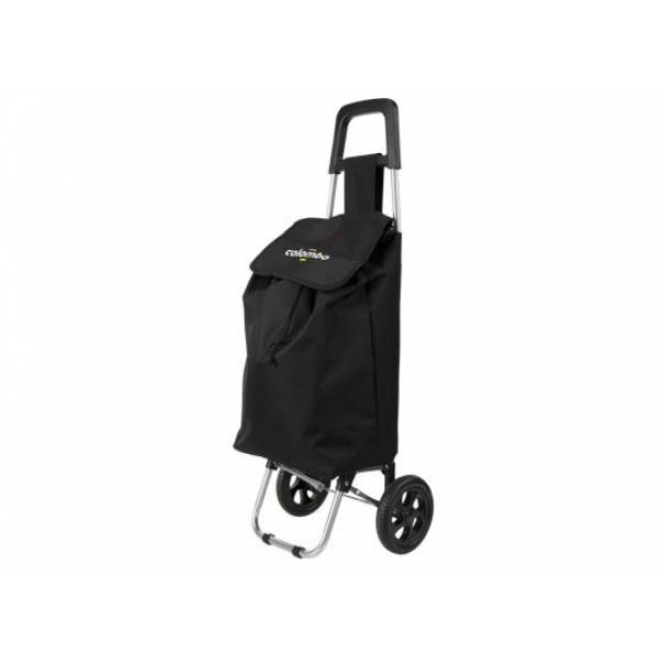 Cosy & Trendy Rolly Zwart Shopping Trolley 40l Max 25kg  Polyester Bag Painted Steel