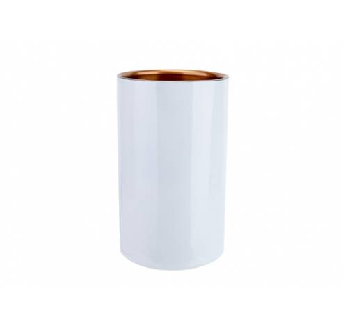White-copper Wijnkoeler D12x20cm White Outside - Copper Inside  Cosy & Trendy