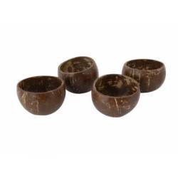 Cosy & Trendy Coconut Bowl Set4 Brun 35-50cl Polished 